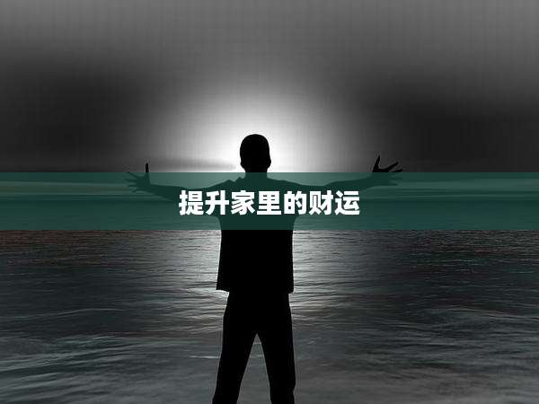 提升家里的财运