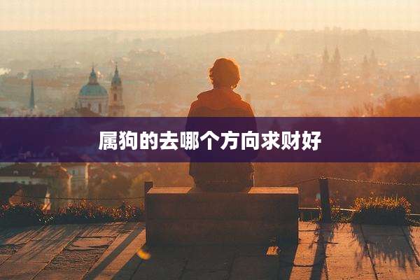 属狗的去哪个方向求财好