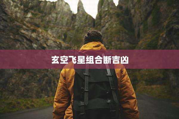 玄空飞星组合断吉凶