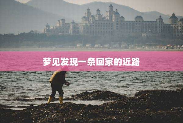 梦见发现一条回家的近路