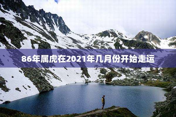 86年属虎在2021年几月份开始走运