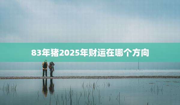 83年猪2025年财运在哪个方向