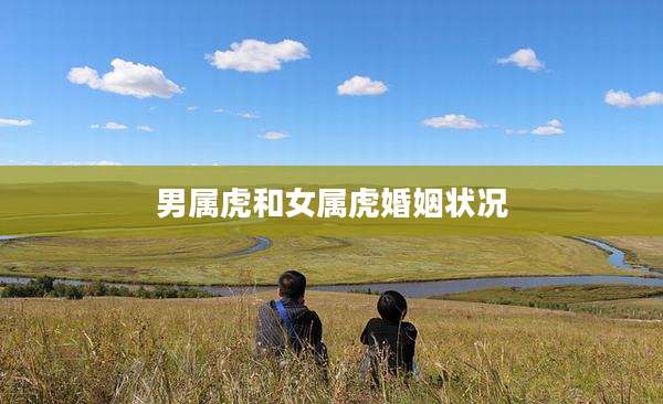 男属虎和女属虎婚姻状况