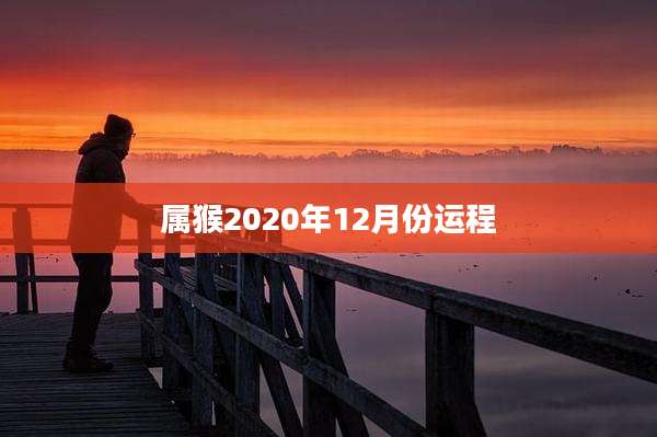 属猴2020年12月份运程