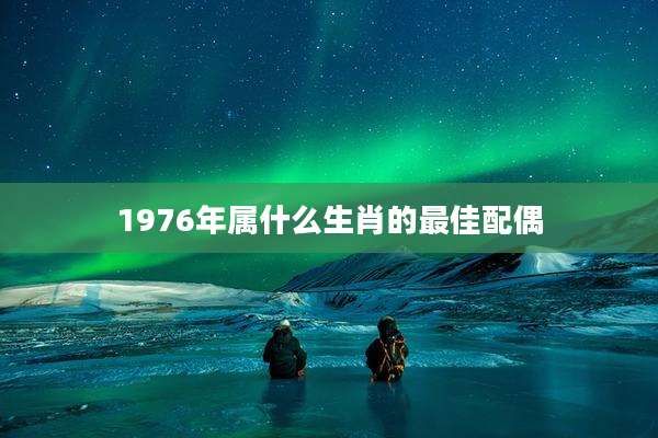 1976年属什么生肖的最佳配偶