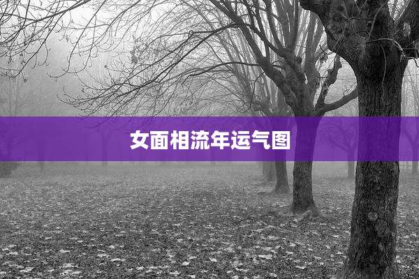 女面相流年运气图
