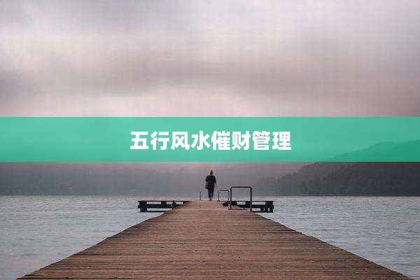五行风水催财管理
