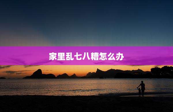 家里乱七八糟怎么办