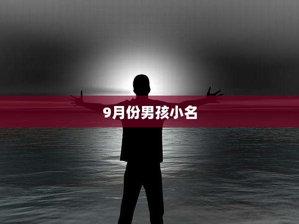 9月份男孩小名