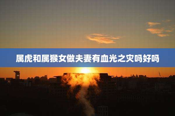 属虎和属猴女做夫妻有血光之灾吗好吗