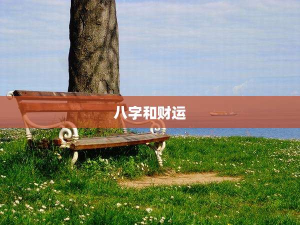 八字和财运