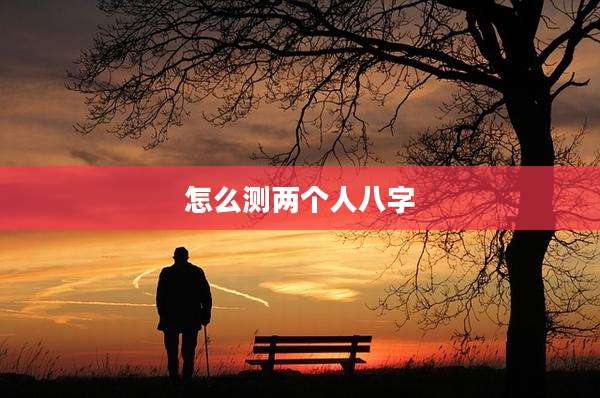 怎么测两个人八字