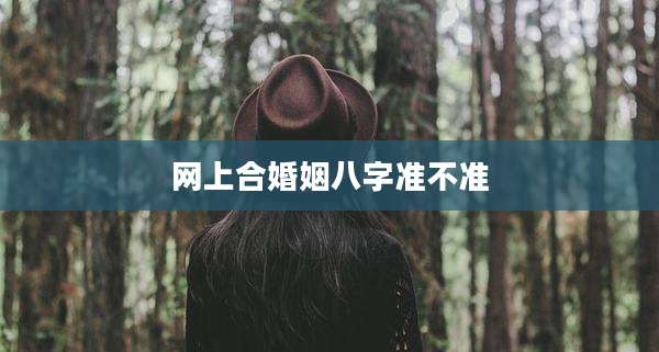 网上合婚姻八字准不准