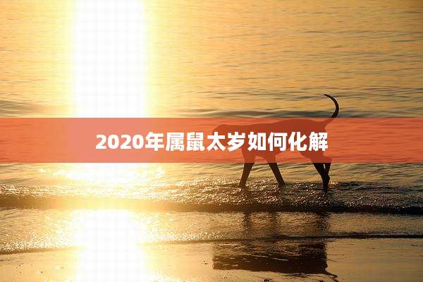 2020年属鼠太岁如何化解