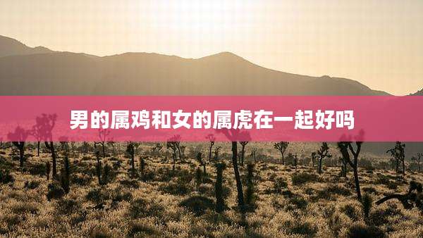 男的属鸡和女的属虎在一起好吗