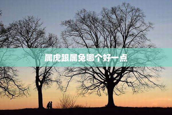 属虎跟属兔哪个好一点