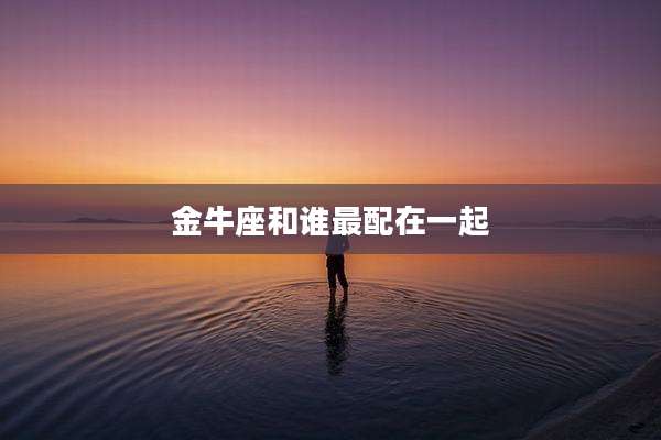 金牛座和谁最配在一起