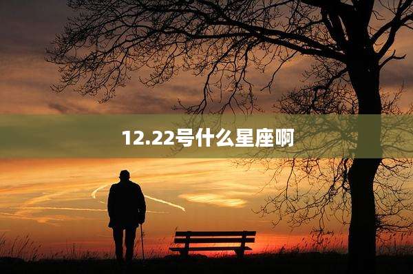 12.22号什么星座啊