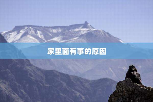 家里面有事的原因
