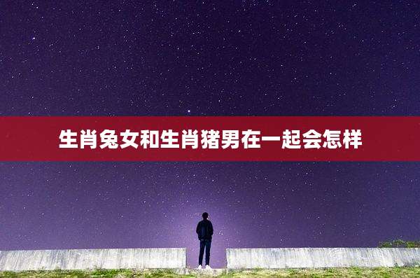 生肖兔女和生肖猪男在一起会怎样