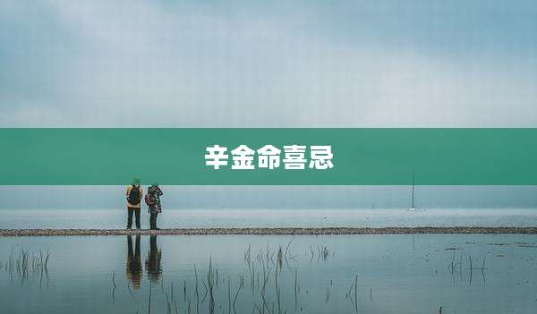 辛金命喜忌