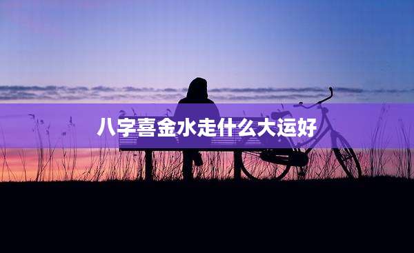八字喜金水走什么大运好