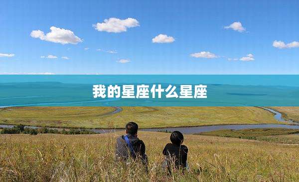 我的星座什么星座