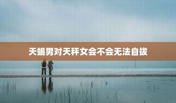 天蝎男对天秤女会不会无法自拔