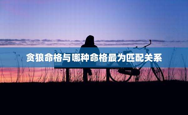 贪狼命格与哪种命格最为匹配关系