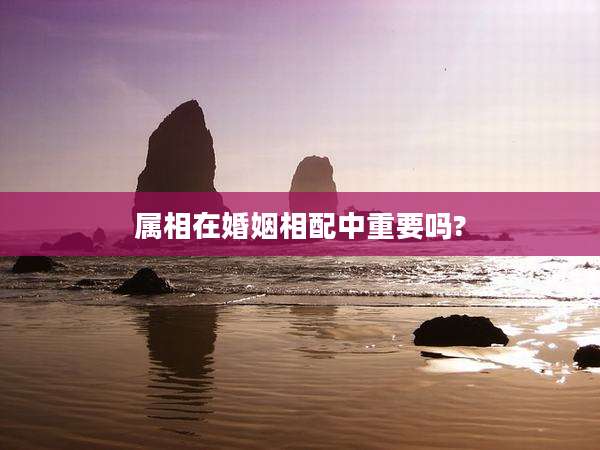 属相在婚姻相配中重要吗?