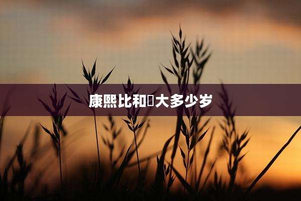 康熙比和珅大多少岁