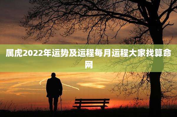 属虎2022年运势及运程每月运程大家找算命网