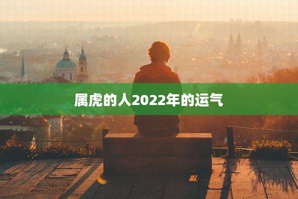 属虎的人2022年的运气