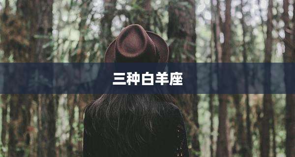 三种白羊座