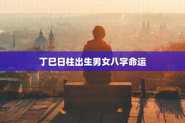 丁巳日柱出生男女八字命运