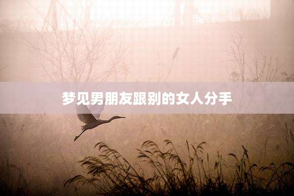 梦见男朋友跟别的女人分手