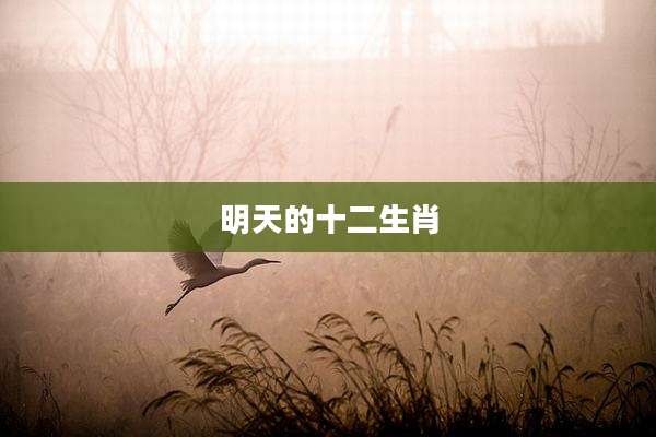 明天的十二生肖