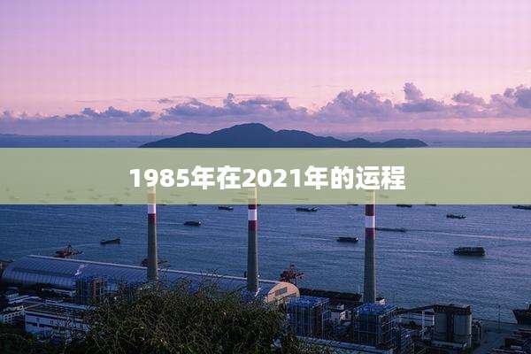 1985年在2021年的运程