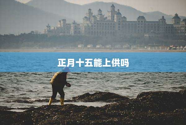 正月十五能上供吗