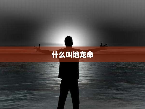 什么叫地龙命