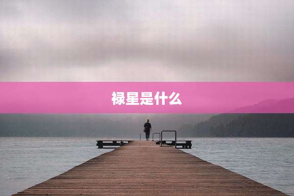 禄星是什么