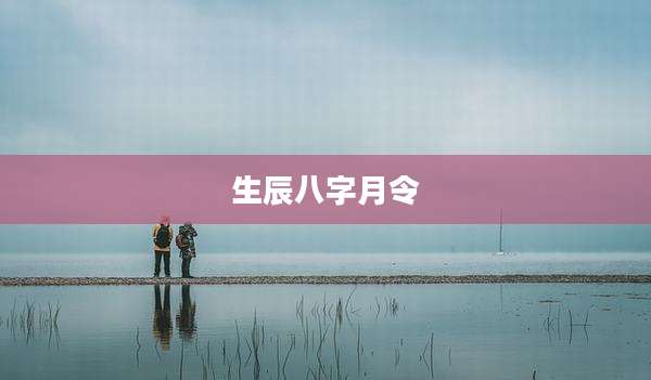 生辰八字月令