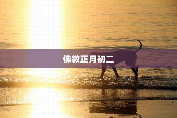 佛教正月初二