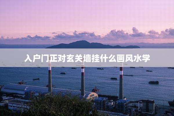 入户门正对玄关墙挂什么画风水学