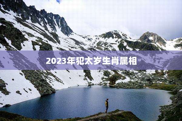 2023年犯太岁生肖属相