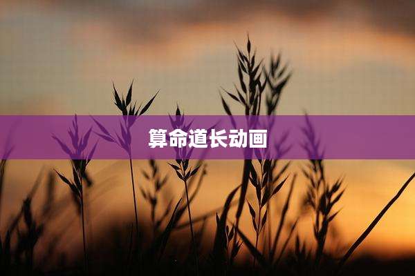 算命道长动画