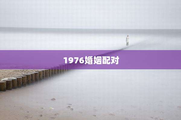 1976婚姻配对