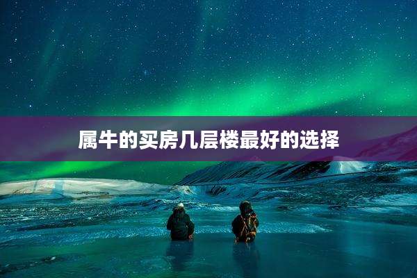 属牛的买房几层楼最好的选择