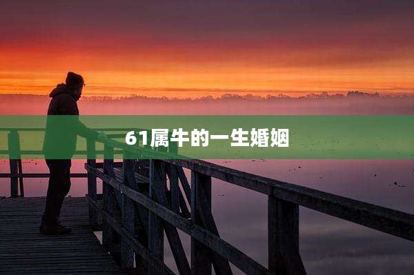 61属牛的一生婚姻