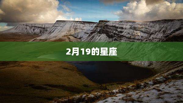 2月19的星座
